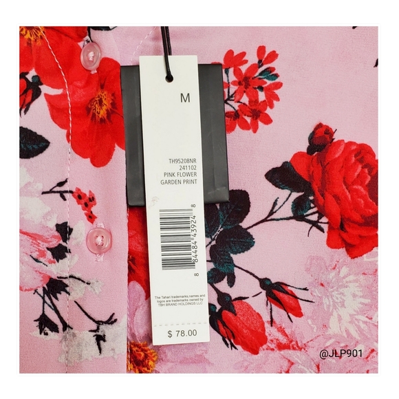 ᴛ ᴛᴀʜᴀʀɪ ᴘɪɴᴋ ғʟᴏʀᴀʟ ʙʟᴏᴜsᴇ - Picture 10 of 10